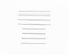 GM Licensed Products Door Sills Chevrolet Silverado LD-Crew Cab with Chevrolet Etching 8 Pcs - image 1