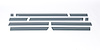 Black Platinum Rocker Panels Chevrolet Silverado HD-Double Cab-8FT Long Box 10 pcs - image 1