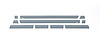 Black Platinum Rocker Panels Chevrolet Silverado LD-Standard Cab-6.8 bed 10 pcs - image 1