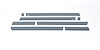 Black Platinum Rocker Panels GMC Sierra HD-Crew Cab Dually 8 pcs - image 1