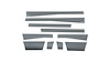Black Platinum Rocker Panels Dodge RAM 1500 Quad Cab 6.5 Short Box-5.5 Wide W/O Factory flares 12 pc - image 1