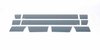 Black Platinum Rocker Panels Ford F150 Reg Cab 5.5 Box-7 Wide 10pcs - image 2