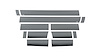 Black Platinum Rocker Panels Ford Super Duty-Super Cab 6.5FT Short Box 10 pcs 6.25 Inches Wide - image 1