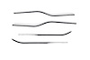 Accessories Window Trim Ford F150-Super Cab ABS Window Trim - image 1
