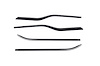 Accessories Window Trim Ford F150-Super Cab ABS Window Trim - image 1