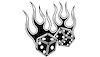 Flaming Dice - image 1