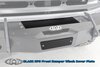 AFG2100 Black Ops Front Bumper Winch Cover Plate Fits Select Ford Bronco; Jeep Wrangler JK/JL/Gladiator JT [Bare Steel] - image 2