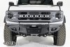 AFG2101 Black Ops Front Bumper Winch Cover Plate Fits Select Ford Bronco; Jeep Wrangler JK/JL/Gladiator JT [Black Powder Coated] - image 3