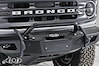 AFG2102 Black Ops Front Bumper Bull Bar Fits Select Ford Bronco, Jeep Wrangler JK/JL/Gladiator JT [Bare Steel]