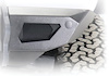 AFL2000 Black Ops Blank Front Fog Light Bezel Fits Select Ford Bronco; Jeep Wrangler JK/JL/Gladiator JT [Bare Steel]