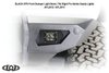 AFL2012 Black Ops Rigid Dually Front Light Bezel Fits Select Ford Bronco; Jeep Wrangler JK/JL/Gladiator JT [Bare Steel] - image 2