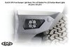 AFL2015 Black Ops LOD Radiant Pro Front Fog Light Bezels Select Ford Bronco; Jeep Wrangler JK/JL/Gladiator JT [Black] - image 2