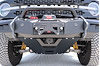 BAC2103 Black Ops Front Bumper ACC Sensor Relocation Mounting Bracket & Skid Plate SET Select Ford Bronco [Black] - image 1
