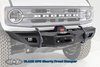 BFB2100 Black Ops Shorty Winch Front Bumper Fits Select Ford Bronco [Bare Steel] - image 2