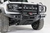BFB2102 Black Ops Full Width Winch Front Bumper Fits Select Ford Bronco [Bare Steel] - image 3