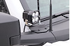 BLM2102 Black Ops Single A Pillar Base Light Mount Fits Select Ford Bronco [Bare Steel] - image 1
