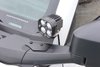 BLM2102 Black Ops Single A Pillar Base Light Mount Fits Select Ford Bronco [Bare Steel] - image 2