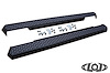 JAS1863 Armor Lite Rocksliders Long Drop Steps Fits Select Jeep Wrangler JK/JL/Gladiator JT [Black Powder Coated] - image 1