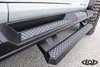 JAS1863 Armor Lite Rocksliders Long Drop Steps Fits Select Jeep Wrangler JK/JL/Gladiator JT [Black Powder Coated] - image 2