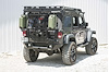 JBC0701 Destroyer Shorty Rear Bumper w / Tire Carrier 2007-2017 Jeep JK Wrangler [Black Powder Coated]