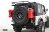 JBC7620 Destroyer Expedition-Series Rear Bumper w/ Tire Carrier 1976-1986 Jeep CJ-7 [Bare Steel] - image 2