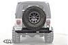 JBC7621 Destroyer Expedition-Series Rear Bumper w/ Tire Carrier 1976-1986 Jeep CJ-7  [Black Powder Coated] - image 1