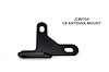 JCB0704 Destroyer CB Antenna Mount for Rear-Door Plate 2007-2017 Jeep JK Wrangler [Black Powder Coated]