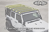 JCM0795 Base Rack Long Cross Member Fits Select Jeep Wrangler JK/JL [Black Powder Coated] - image 1