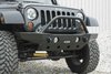 JFB0710 Destroyer Mid-Width Front Bumper / NO GUARD 2007-2017 Jeep JK Wrangler [Bare Steel] - image 3
