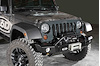 JFB0740 Signature-Series Mid Width Front Bumper w / NO GUARD 2007-2017 Jeep JK Wrangler [Bare Steel] - image 1