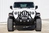 JFB1804 Destroyer Shorty Front Bumper w/Stinger Guard Fits Select Jeep Wrangler JL/Gladiator JT [Bare Steel] - image 3