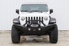 JFB1823 Destroyer Full-Width Front Bumper w/Bull Bar Fits Select Jeep Wrangler JL/Gladiator JT [Black Powder Coat] - image 2
