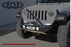 JFB1860 Signature-Series Shorty Front Bumper w/Stinger Guard Fits Select Jeep Wrangler JL/Gladiator JT [Bare Steel] - image 1