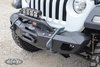 JFB1885 Black Ops Shorty Winch Front Bumper Fits Select Jeep Wrangler JK/JL/Gladiator JT [Black Powder Coat] - image 3
