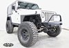 JFB9671 Destroyer Shorty Front Bumper w/ Bull Bar 1987-2006 Jeep TJ/LJ/YJ [Black Powder Coated] - image 2