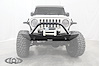 JFB9675 Destroyer Full Front Bumper w/ Bull Bar 1987-2006 Jeep TJ/LJ/YJ [Black Powder Coated] - image 1