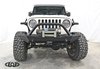 JFB9676 Destroyer Full Front Bumper w/ No Guard 1987-2006 Jeep TJ/LJ/YJ [Bare Steel] - image 3
