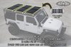 JFK0790 Destroyer Roof Rack Aluminum Floor Kit Fits Select Jeep Wrangler JK/JL [Black Powder Coated] - image 2