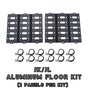 JFK0790 Destroyer Roof Rack Aluminum Floor Kit Fits Select Jeep Wrangler JK/JL [Black Powder Coated] - image 3