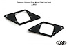 JLB1820 Destroyer Rear Light Bezel, Flush Mount Cube Lights Jeep Wrangler JL/JK/TJ/LJ/YJ/Gladiator JT; Ford Bronco [Bare]