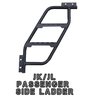 JLD0793 Destroyer Roof Rack Passenger Side Ladder Fits Select Jeep Wrangler JK/JL [Black Powder Coated] - image 3