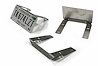 JLP0700 Destroyer Front Bumper License Plate Mount Fits Select Jeep Wrangler JL/JK/TJ/LJ/YJ/Gladiator JT [Bare Steel] - image 1