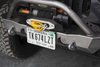 JLP0700 Destroyer Front Bumper License Plate Mount Fits Select Jeep Wrangler JL/JK/TJ/LJ/YJ/Gladiator JT [Bare Steel] - image 2