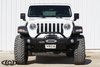 JLP0721 Signature-Series License Plate Front Bumper Under Mount Fits Select Jeep Wrangler JK/JL/Gladiator JT [Black Powder Coat] - image 3