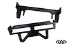 JLP0731 Universal Front Bumper Fairlead Flip Up License Plate Mount Fits Select Jeep; All LoD Models [Black Powder Coated] - image 1