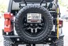 JLP1811 Destroyer Spare Tire License Plate Relocation Kit Fits Select Jeep Wrangler JL [Black Powder Coated] - image 3