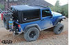 JPT0700 Destroyer Power Tank Mount Fits Select Jeep Wrangler JL/JK/TJ/LJ/YJ/CJ; Ford Bronco [Bare Steel] - image 1