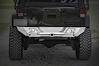 JRB0700 Destroyer Shorty Rear Bumper Only 2007-2017 Jeep Wrangler JK [Bare Steel] - image 1