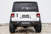 JRB1800 Destroyer Shorty Rear Bumper Only Fits Select Jeep Wrangler JL [Bare Steel] - image 2