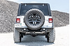 JRB1841 Destroyer Full Rear Bumper Only Fits Select Jeep Wrangler JL [Black Powder Coated] - image 1
